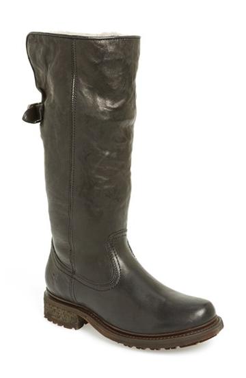 Women's Frye 'valerie' Pull On Shearling Boot
