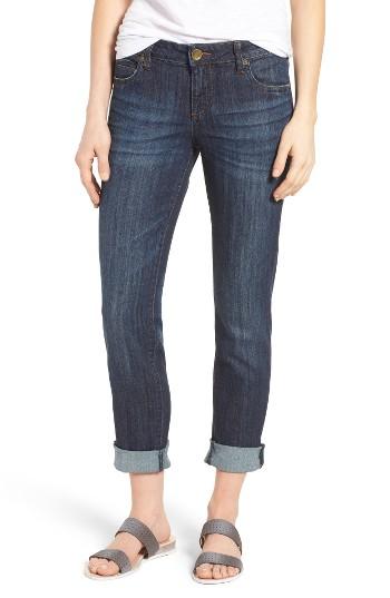 Petite Women's Kut From The Kloth Catherine Boyfriend Jeans P - Blue