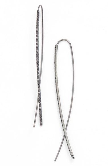 Women's Lana Jewelry 'reckless' Upside Down Diamond Hoop Earrings