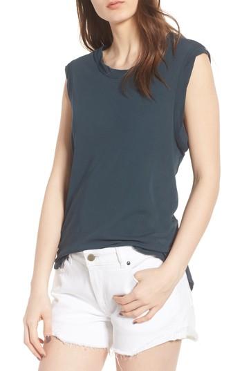Women's James Perse Easy Muscle Tank - Blue/green