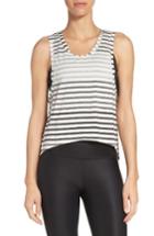 Women's Beyond Yoga Bring It Ombre Muscle Tee - Grey