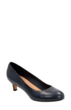 Women's Clarks Heavenly Shine Pump .5 M - Blue