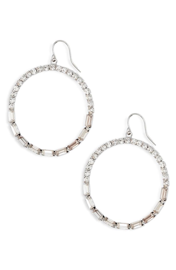 Women's Cristabelle Frontal Hoop Earrings