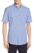 Men's Zachary Prell Giovinco Plaid Sport Shirt - Blue