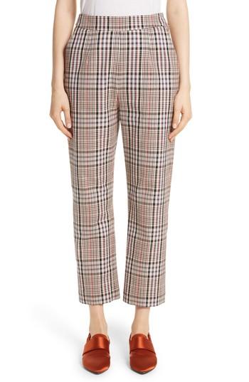 Women's Isa Arfen Classic Pantalone Crop Pants Us / 10 Uk - Beige