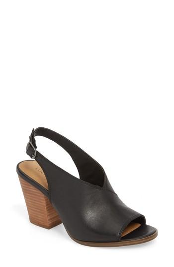Women's Lucky Brand Ovrandie Sandal M - Black