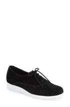 Women's Munro 'wellesley' Oxford Sneaker .5 Ss - Black
