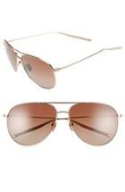 Men's Salt 'francisco' 59mm Gradient Sunglasses - Honey Gold/ Brown