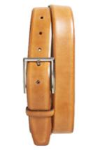 Men's Canali Leather Belt - Camel