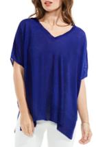 Women's Vince Camuto Slub Linen Blend Sweater - Blue
