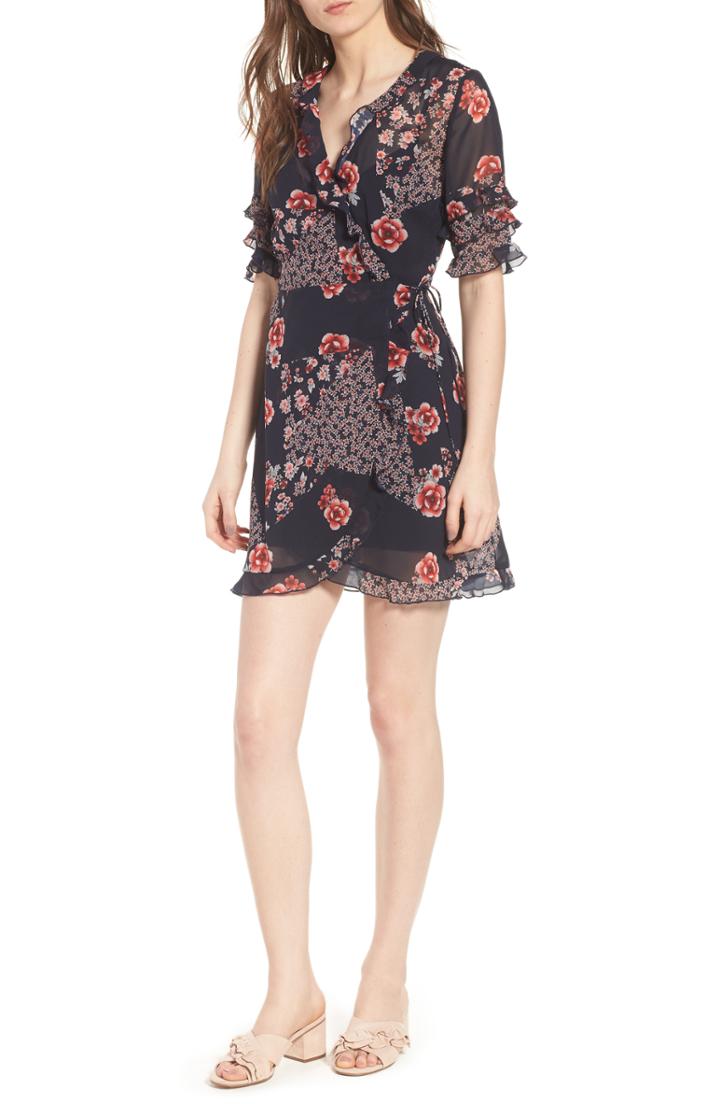 Women's The Fifth Label East Floral Wrap Dress