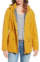 Women's Barbour Cirruss Waterproof Hooded Jacket Us / 8 Uk - Yellow