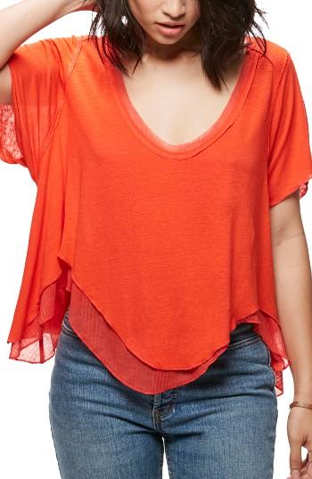 Women's Free People Cookie Tee - Red