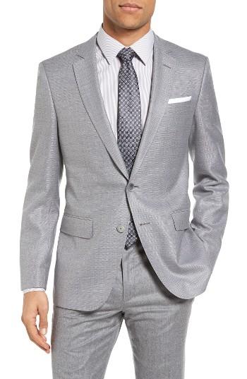 Men's Boss Hutsons Trim Fit Wool & Silk Blazer