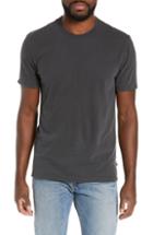 Men's James Perse Regular Fit Tonal Palms Crewneck Shirt (xl) - Grey