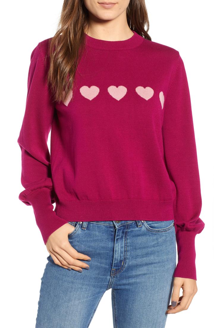 Women's Eileen Fisher Wool Blend Pullover Sweater, Size - Ivory