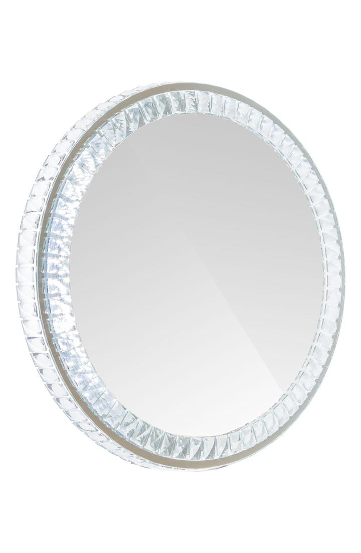 Impressions Vanity Co. Diamond Collection Round Led Wall Mirror