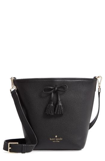 Kate Spade New York Hayes Street - Vanessa Leather Shoulder Bag - Black