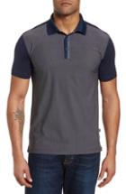 Men's Bobby Jones Jacquard Tech Polo, Size - Blue