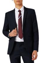Men's Topman Skinny Fit Suit Jacket 32 - Blue