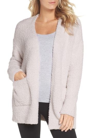 Women's Barefoot Dreams Cozychic Cardigan - Ivory