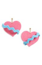 Women's Dadybones Heart Earrings