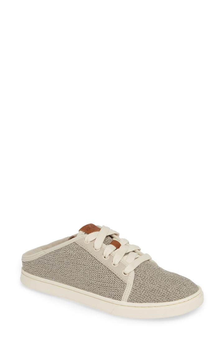 Women's Olukai Pehuea Li Convertible Sneaker M - Beige