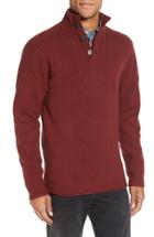 Men's Rodd & Gunn Birkenhead Mock Neck Sweater - Red