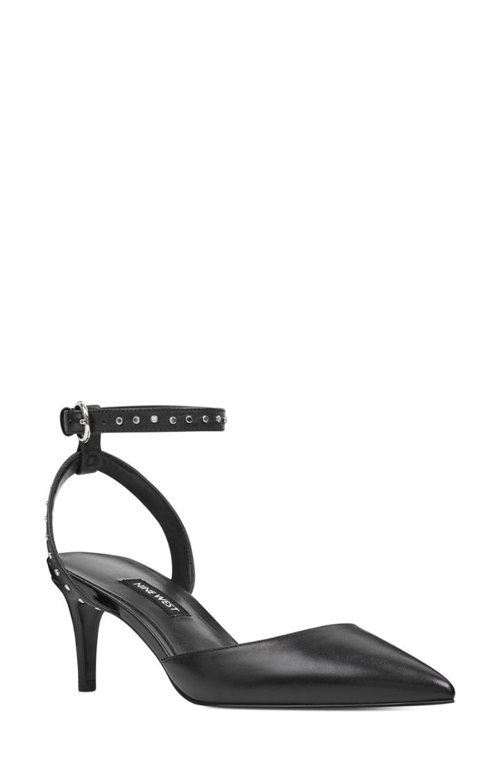 Women's Nine West Susaham Studded Halo Strap Pump