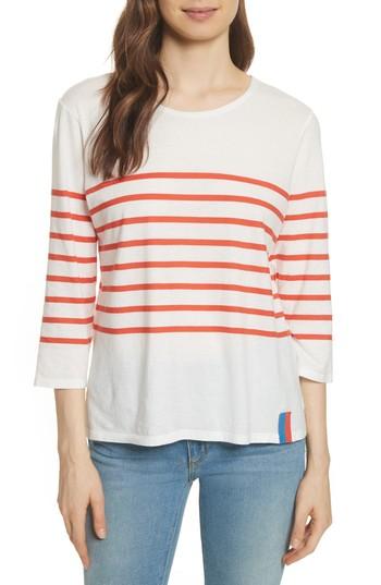 Women's Kule The Malibu Stripe Tee - White