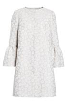 Women's Helene Berman Ruffle Sleeve Long Jacquard Jacket
