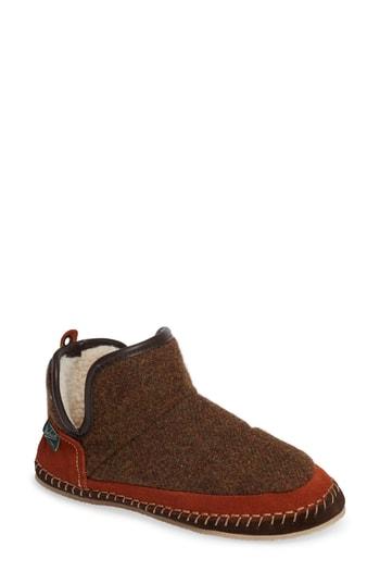 Women's Woolrich Glamper Slipper Bootie M - Brown