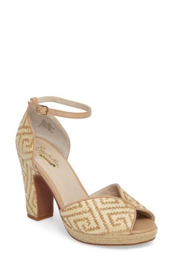 Women's Seychelles Free To Roam Geo Woven Sandal M - Brown
