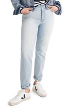 Women's Madewell 'perfect Summer' High Rise Ankle Jeans - Blue
