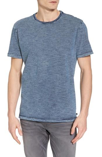 Men's Ag Julian Slim Fit Crewneck Shirt - Blue