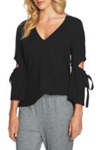 Women's 1.state Cozy Slit Sleeve Top - Black