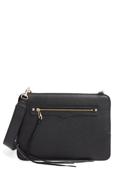 Rebecca Minkoff Regan 13 Inch Laptop Sleeve - Black