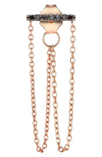 Women's Kismet By Milka 'lumiere' Diamond Double Chain Drop Earring