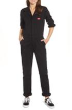 Women's Dickies Twill Coveralls - Black