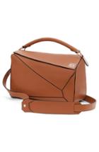 Loewe 'puzzle' Leather Bag - Brown