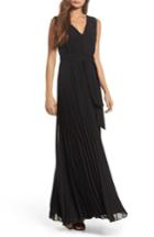 Women's Cooper St Gardenia Pleat Gown - Black