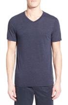 Men's Michael Stars V-neck T-shirt, Size - Blue
