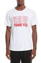 Men's Rag & Bone Thank You Graphic T-shirt - White