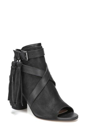 Women's Sam Edelman Vermont Block Heel Sandal .5 M - Black