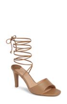 Women's Tony Bianco Ruffian Wraparound Sandal .5 M - Beige