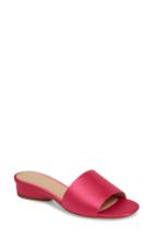 Women's Pour La Victoire Mallory Slide Sandal .5 M - Pink