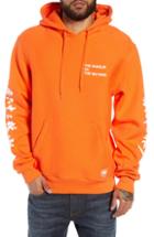 Men's Wu Wear Shaolin Vs. Wu-tang Graphic Hoodie - Orange