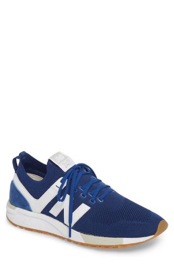 Men's New Balance 247 Decon Sneaker .5 D - Blue