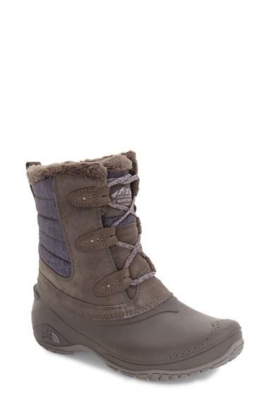 Women's The North Face Shellista Ii Waterproof Boot M - Grey