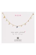 Women's Dogeared Mom You Are Loved Stone Bead Necklace